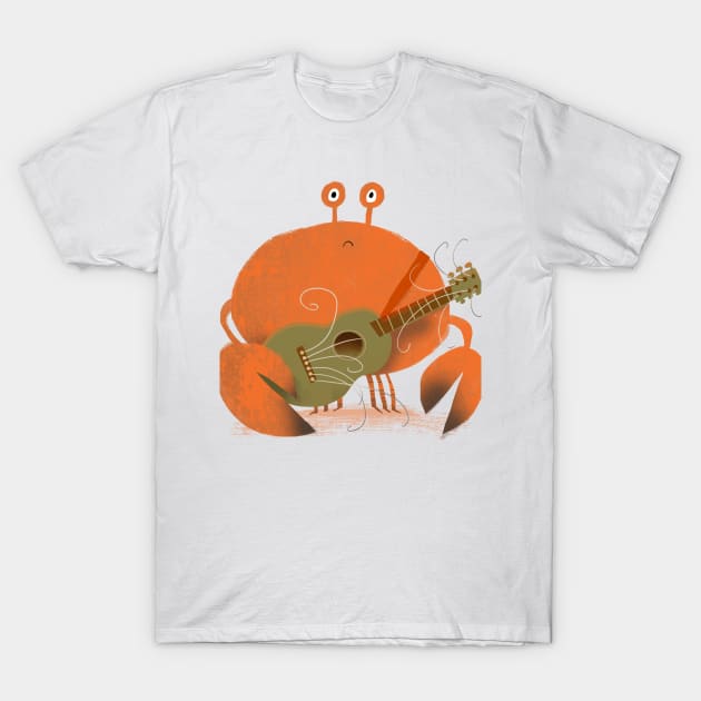 Sad Crab! T-Shirt by Gareth Lucas